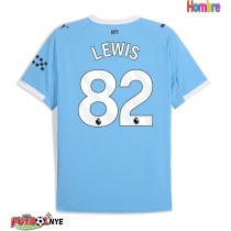 Camiseta Manchester City Rico Lewis #82 Primera Equipación 2025-26 manga corta